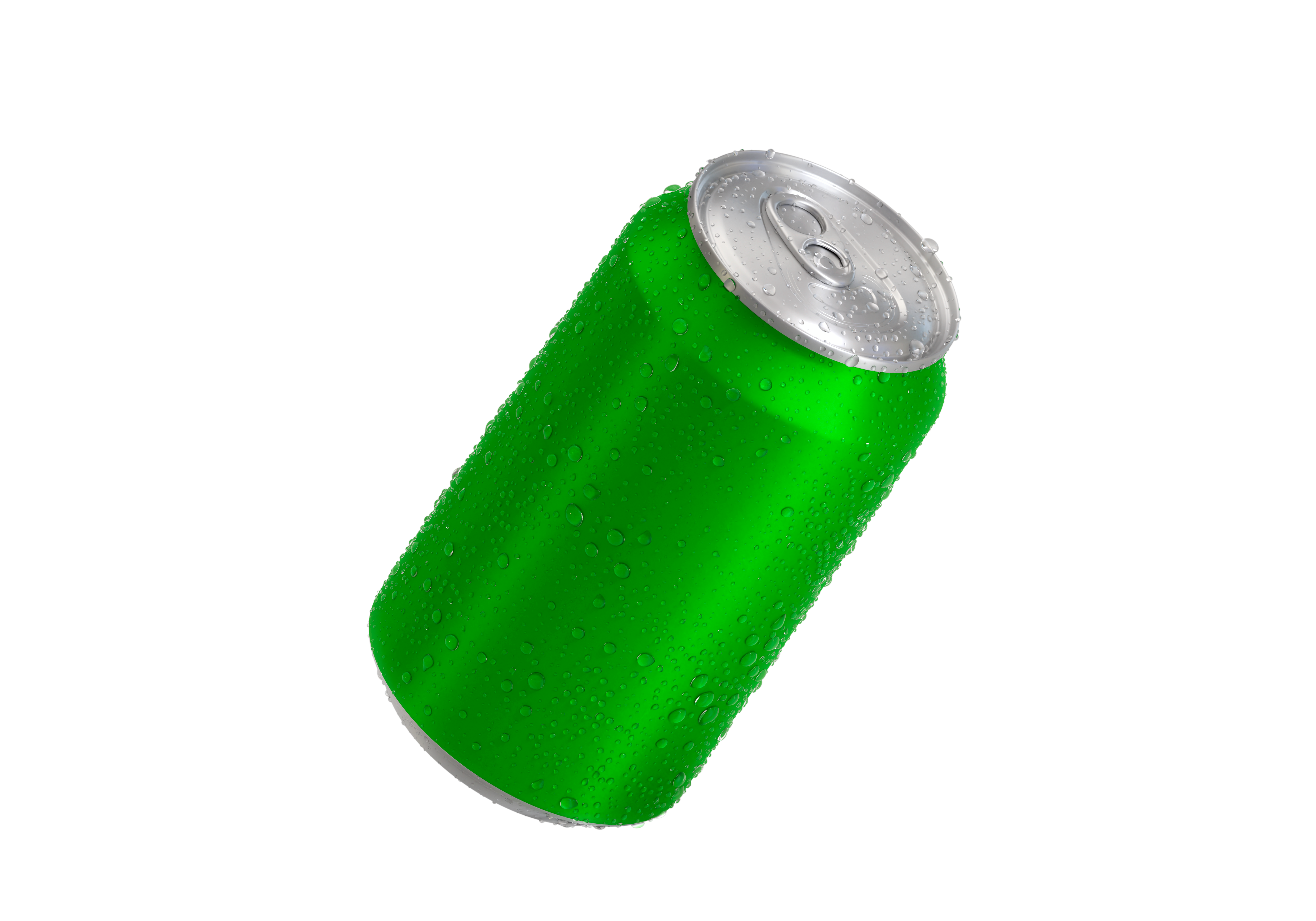 green tin can