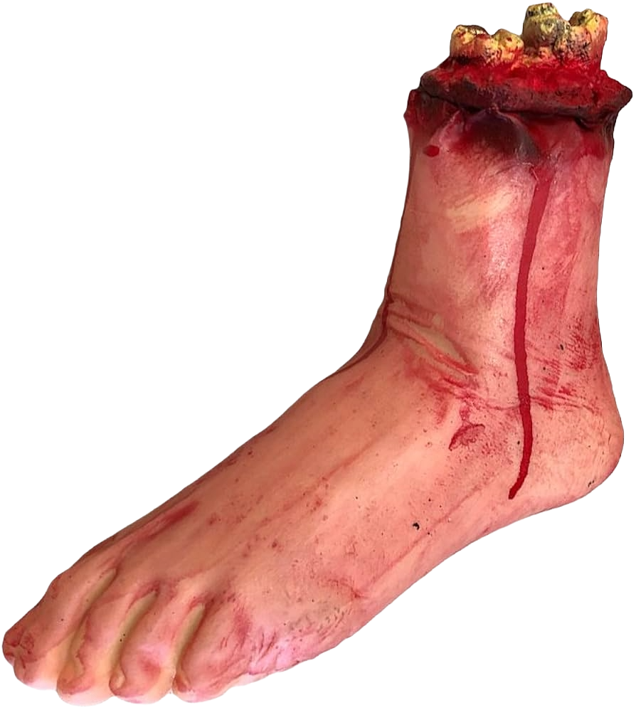 severed foot